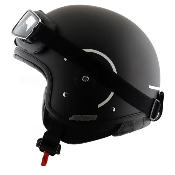 AXOR ALBERTO HELMET GLITZ BLACK WITH SILVER LINING