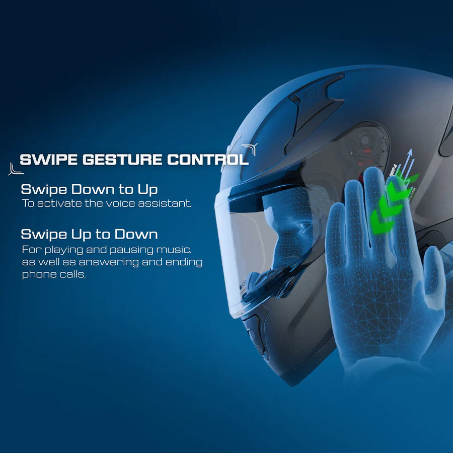 AXOR X ALTOR APEX SMART BLUETOOTH HELMET
