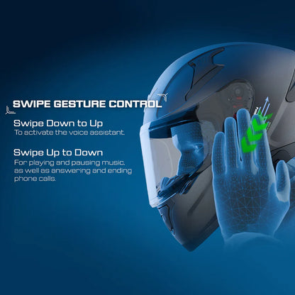 AXOR X ALTOR APEX SMART BLUETOOTH HELMET
