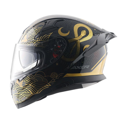 AXOR APEX INFINITY HELMET BLACK GOLD