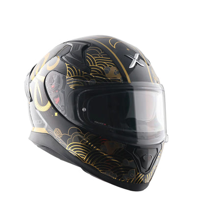 AXOR APEX INFINITY HELMET BLACK GOLD