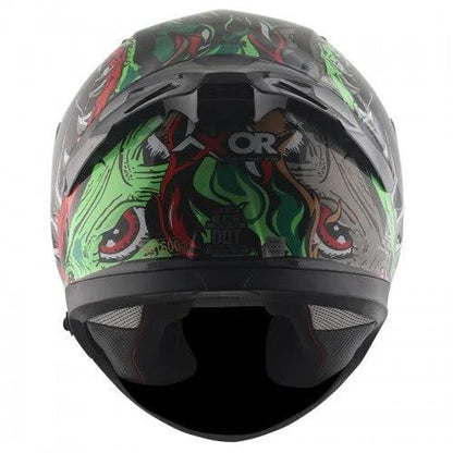 AXOR APEX BEAST HELMET BLACK GREEN
