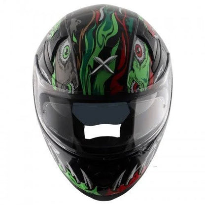 AXOR APEX BEAST HELMET BLACK GREEN
