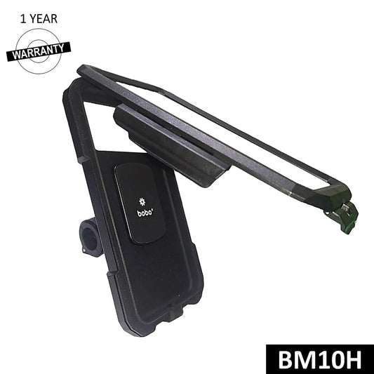 BOBO BM10 FULLY WATERPROOF BIKE / CYCLE PHONE HOLDER MOTORCYCLE MOBILE MOUNT