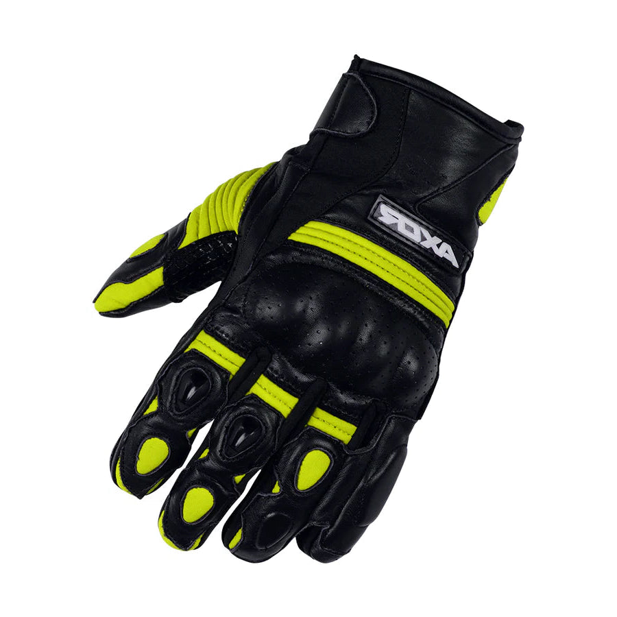 AXOR SPYDER RIDING GLOVES BLACK NEON