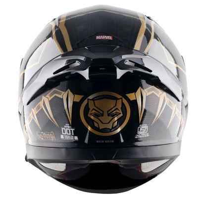AXOR APEX MARVEL BLACK PANTHER HELMET BLACK GOLD