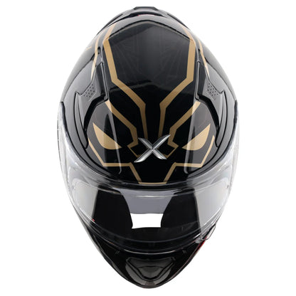 AXOR APEX MARVEL BLACK PANTHER HELMET BLACK GOLD