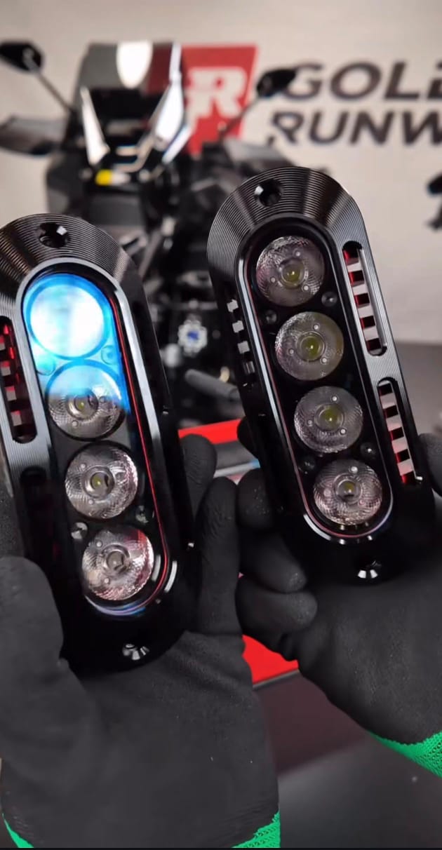 GOLD RUNWAY M4 KIT SET FOR BMW R1300GSA