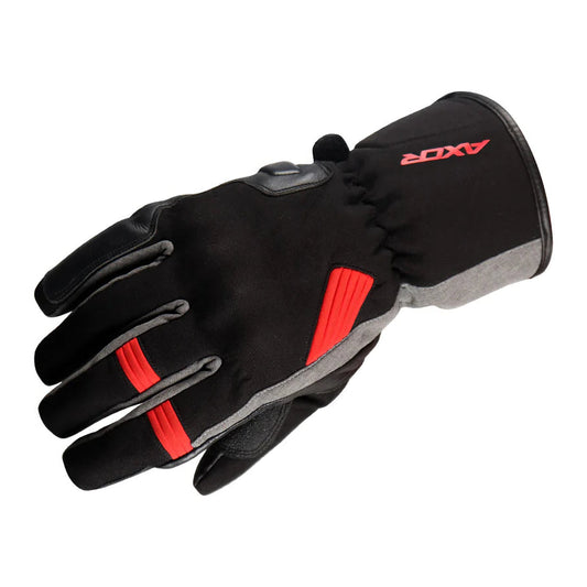 AXOR SELA WATERPROOF RIDING GLOVES BLACK GREY