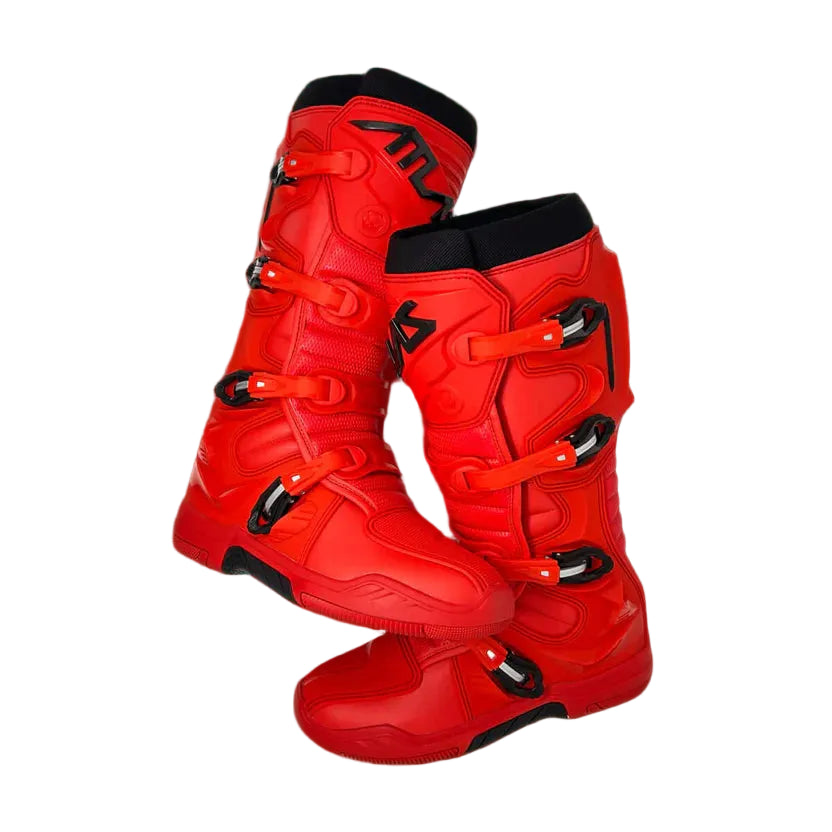 ATLAS BRACE TRACTION BOOTS RED