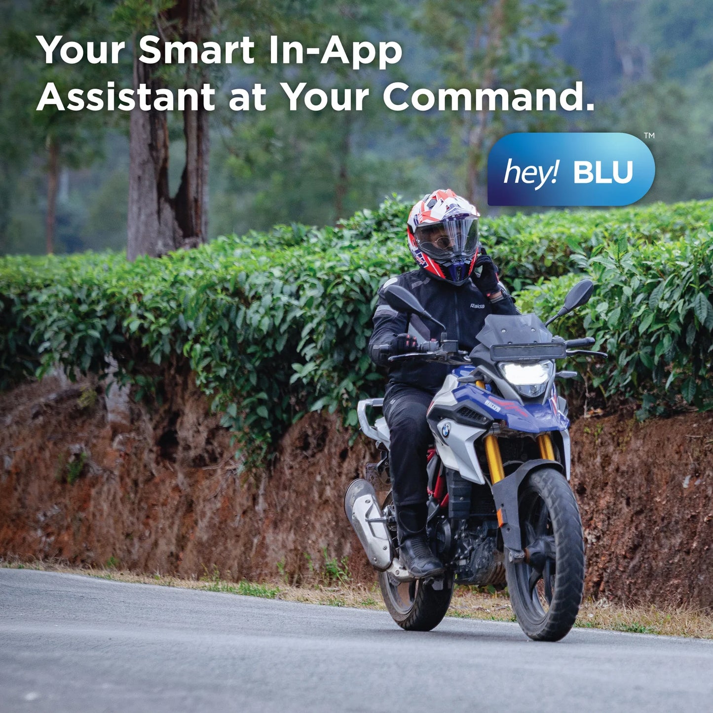BLU ARMOR C60 PRO HELMET COMMUNICATION DEVICE
