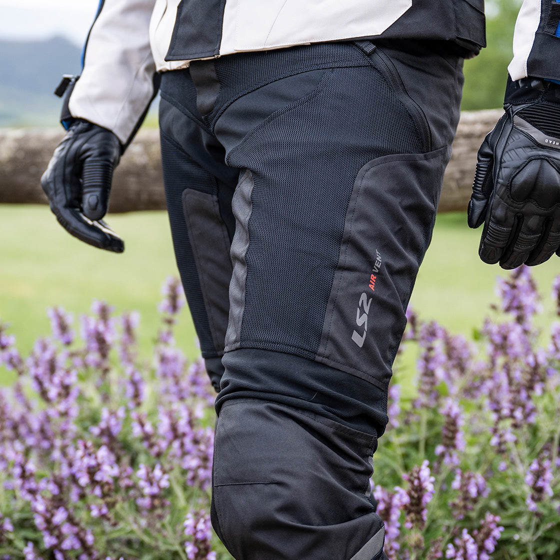 LS2 COMO AIR PANT SHORT BLACK