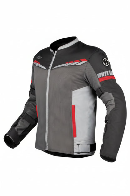 RYNOX AIR GT 4 JACKET - GREY RED