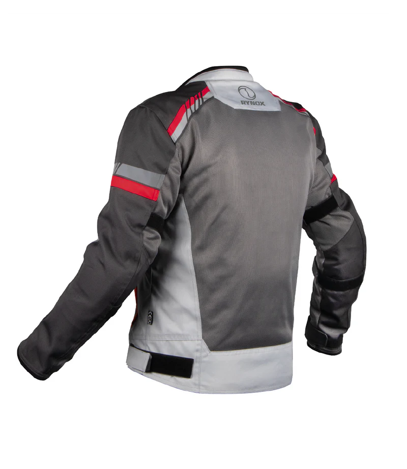 RYNOX AIR GT 4 JACKET - GREY RED