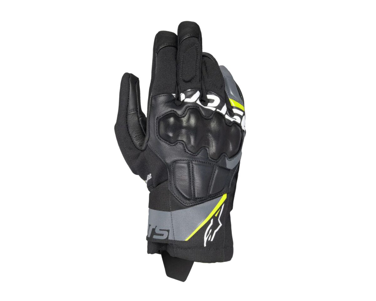 ALPINESTARS COROZAL V3 DRYSTAR® GLOVES BLACK/DEEP GREY/YELLOW FLUO