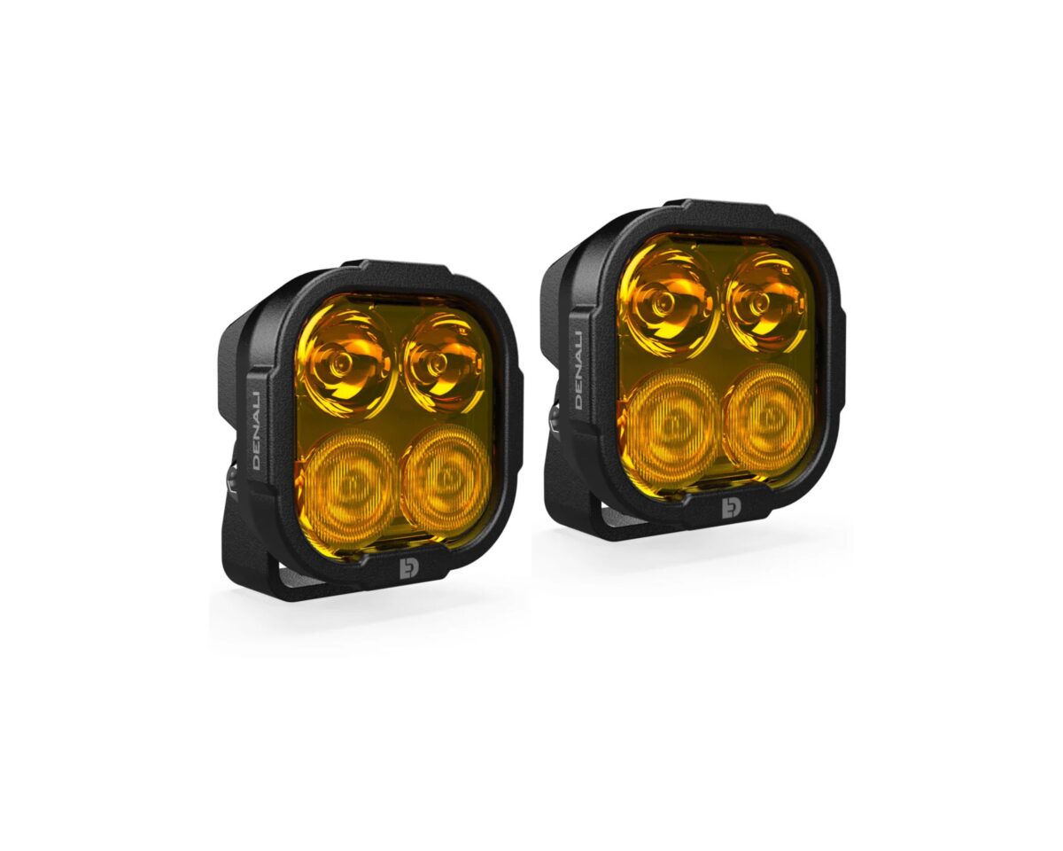 DENALI DL4 LED LIGHTS – AMBER – LIGHTS ONLY – SET OF 2