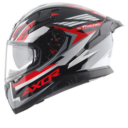 AXOR APEX STREAK HELMET BLACK RED