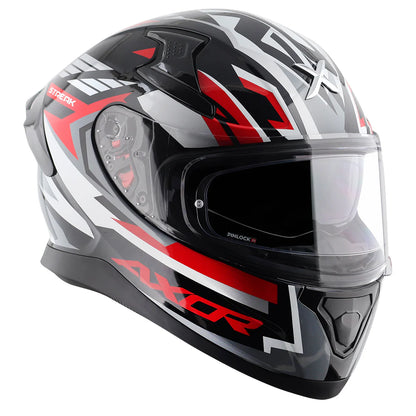 AXOR APEX STREAK HELMET BLACK RED