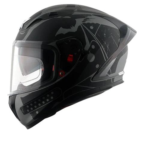 AXOR STREET DC BATMAN HELMET DULL ANTHRACITE BLACK