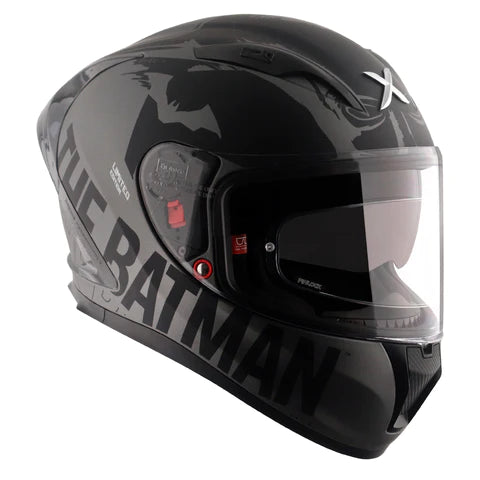 AXOR STREET DC BATMAN HELMET DULL ANTHRACITE BLACK