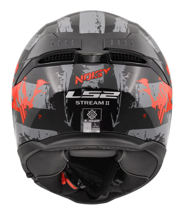 LS2 FF320 STREAM II NOISY RED BLACK – BikeFormers