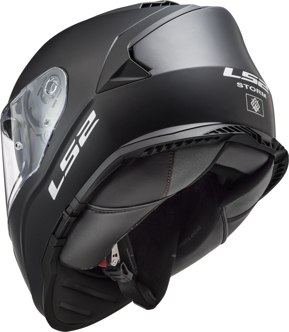 LS2 FF800 STORM II SOLID BLACK MATT