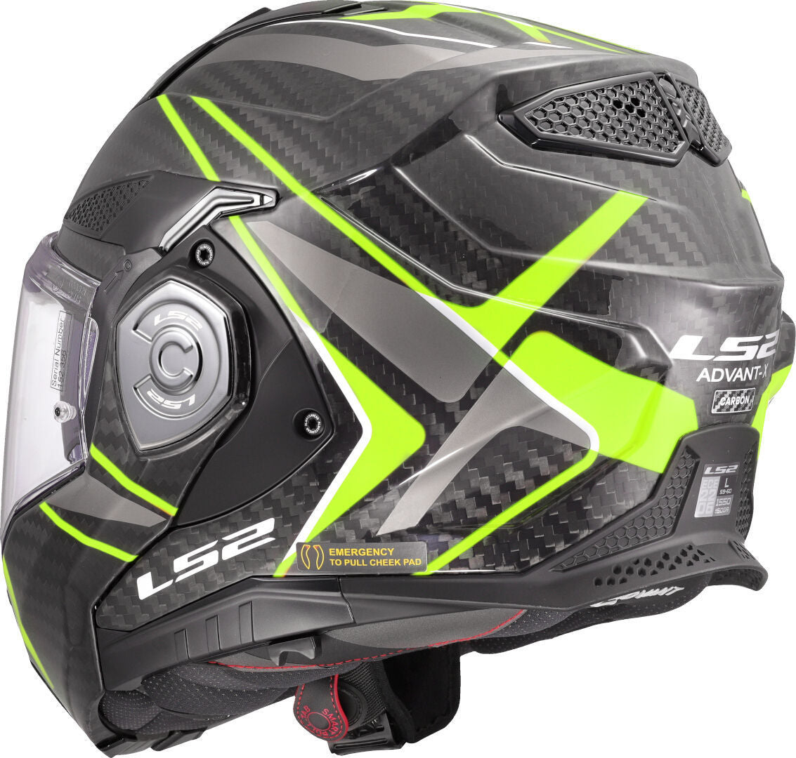 LS2 FF901 ADVANT X CARBON MODULAR HELMET