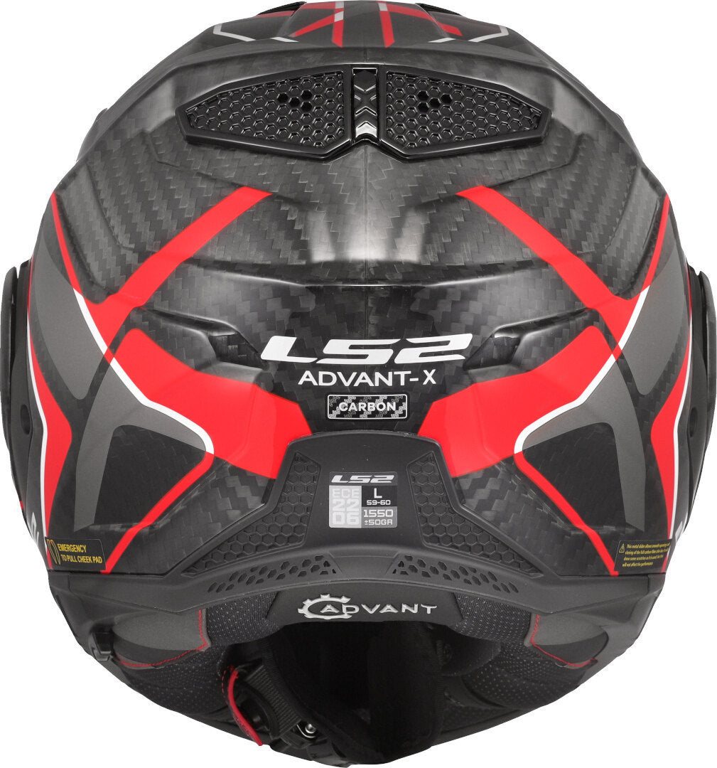 LS2 FF901 ADVANT X CARBON MODULAR HELMET