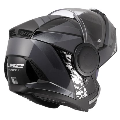 LS2 FF902 SCOPE II OXYD BLACK TITANIUM