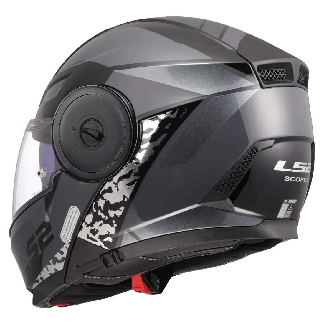 LS2 FF902 SCOPE II OXYD BLACK TITANIUM