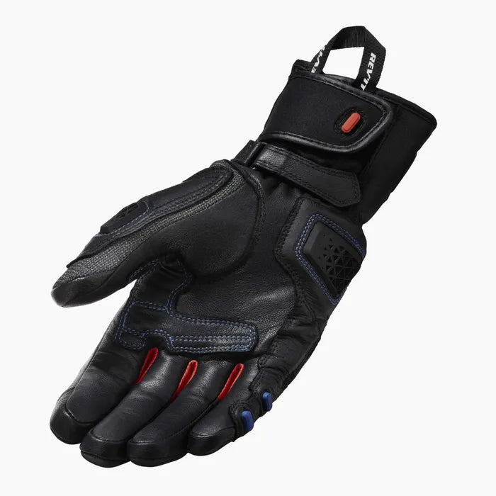 REV'IT GLOVES SAND 4 H2O - BLACK RED
