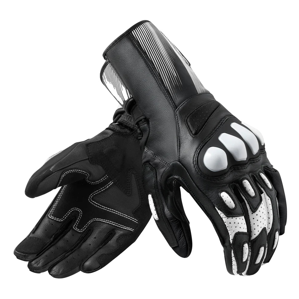 REV'IT METIS 2 GLOVES BLACK WHITE