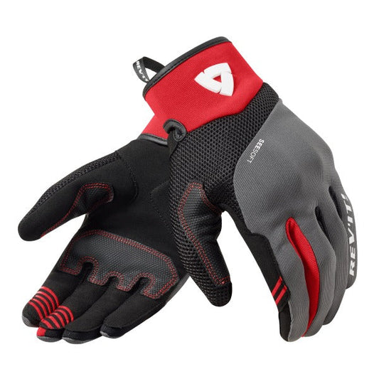 REV'IT ENDO GLOVES - GREY RED