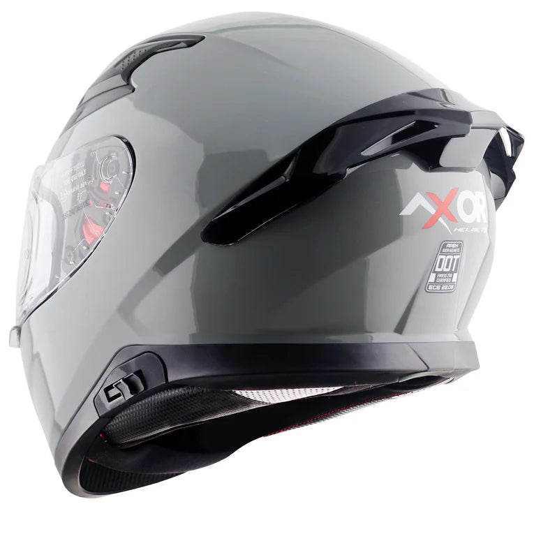 AXOR APEX SOLID HELMET COOL GREY
