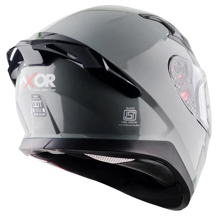 AXOR APEX SOLID HELMET COOL GREY