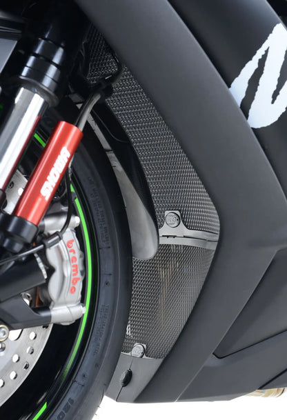 R&G RADIATOR GUARD FOR KAWASAKI ZX-10R (2019–2024)