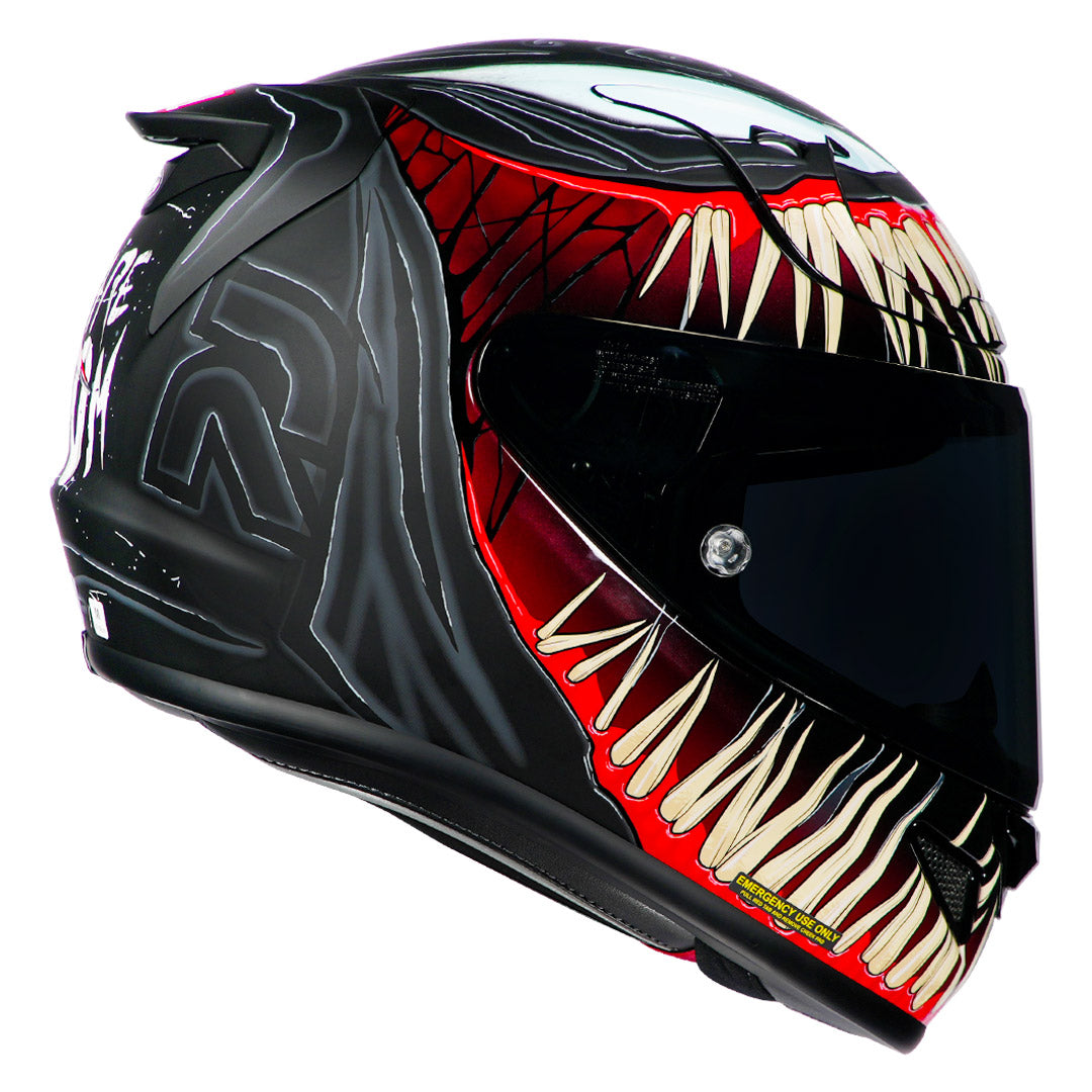 HJC RPHA 12 VENOM 3 MARVEL HELMET