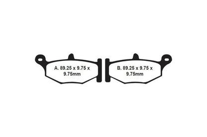 EBC BRAKES – FA419HH FULLY SINTERED – (REAR)