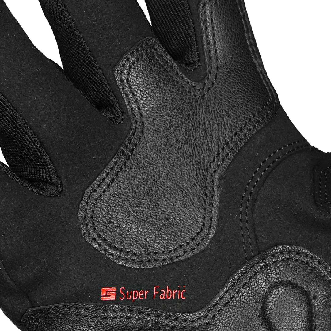 KORDA HYBRID GLOVES WITH D3O BLACK