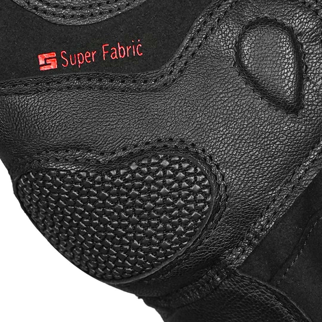 KORDA HYBRID GLOVES WITH D3O BLACK