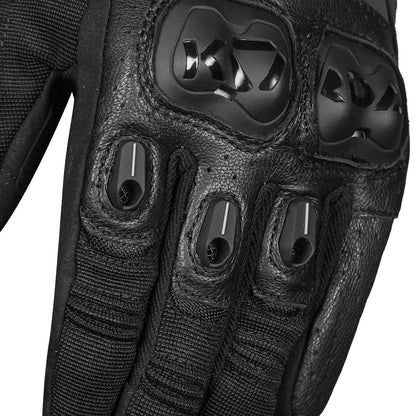 KORDA HYBRID GLOVES WITH D3O BLACK