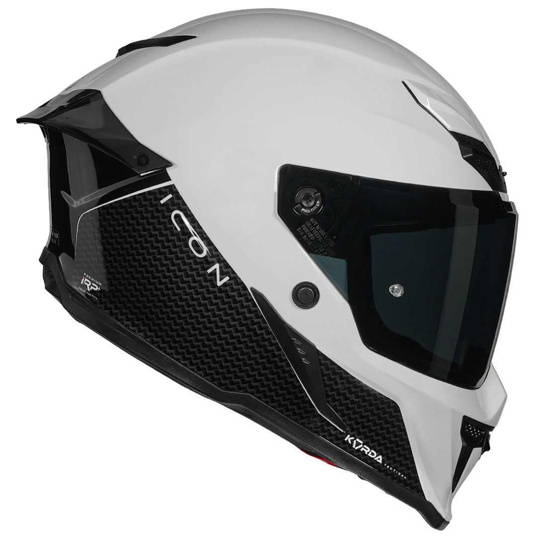KORDA ICON DUO HELMET GLOSS BLACK & WHITE