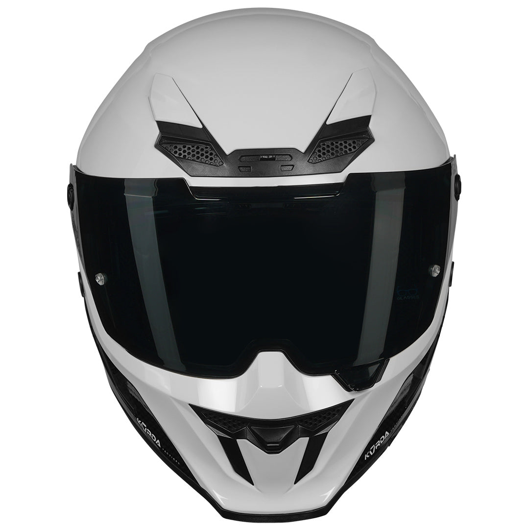 KORDA ICON DUO HELMET GLOSS BLACK & WHITE