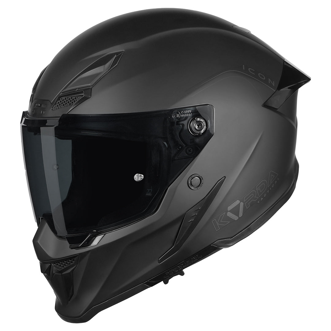 KORDA ICON SOLID HELMET MATT BLACK