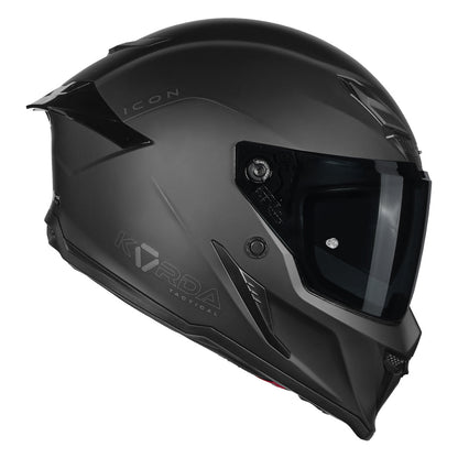 KORDA ICON SOLID HELMET MATT BLACK