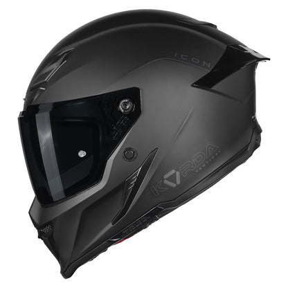 KORDA ICON SOLID HELMET MATT BLACK