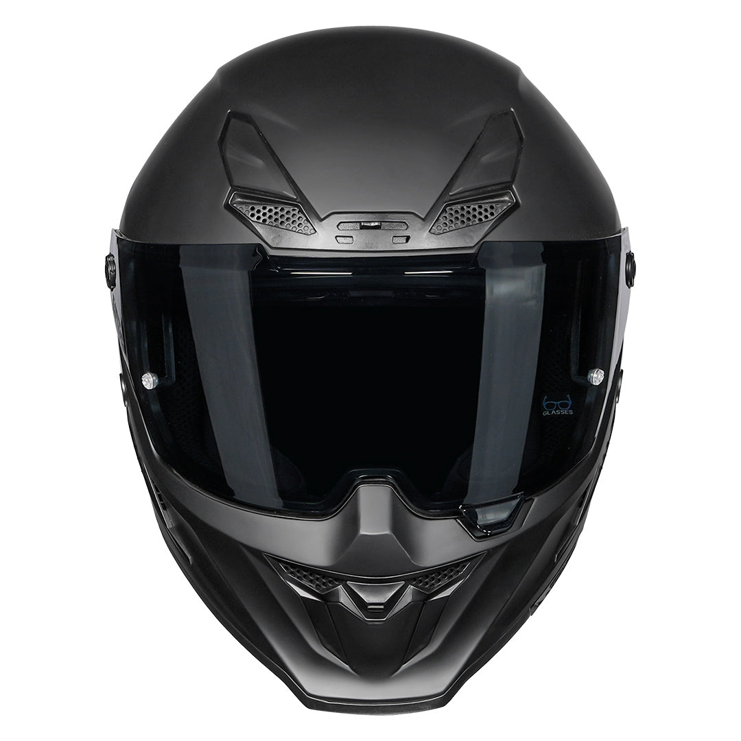 KORDA ICON SOLID HELMET MATT BLACK