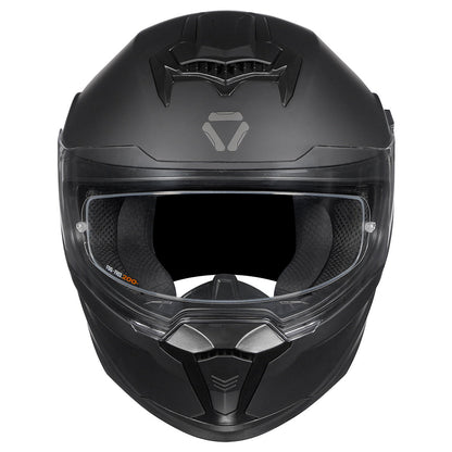 KORDA SONIC GP SOLID MATT BLACK HELMET