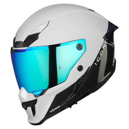 KORDA ICON DUO HELMET GLOSS BLACK & WHITE