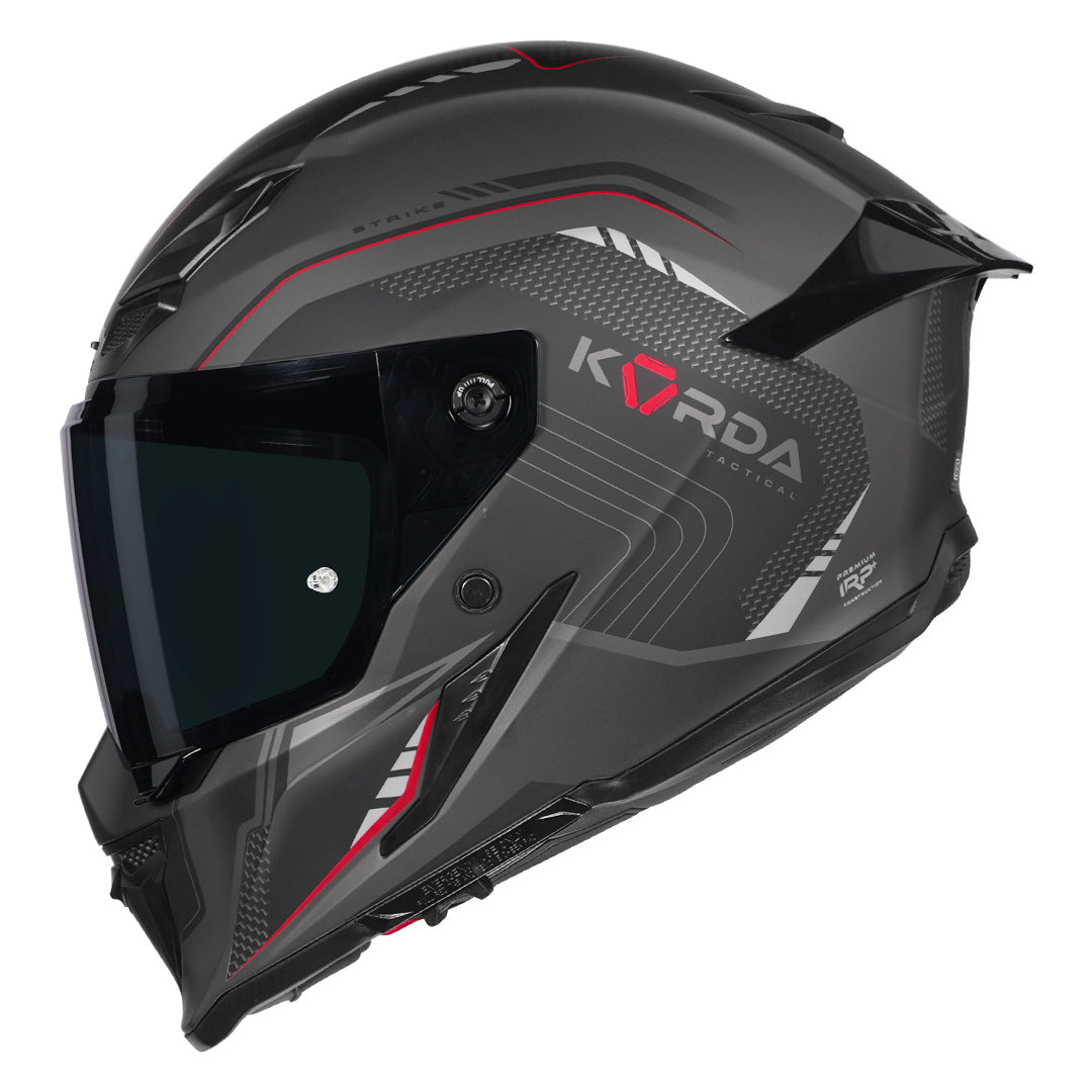 KORDA ICON NERO HELMET MATT BLACK RED